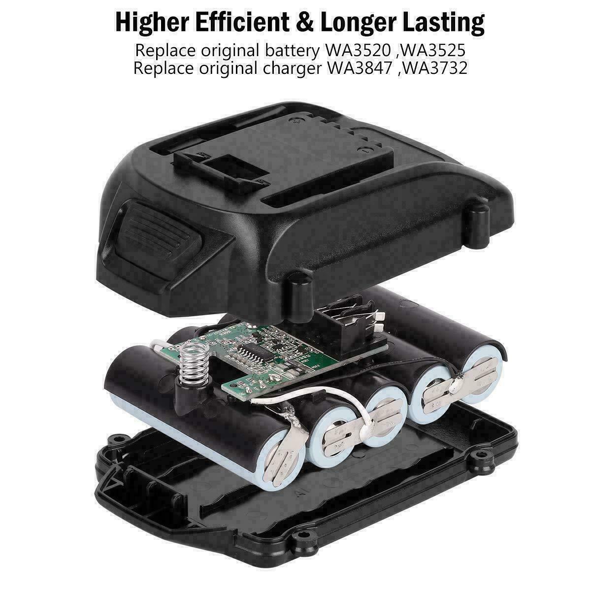 20V Battery for WORX WA3525 WA3575 WA3671 WA3578 WA3520 20V Battery for WORX WA3525 WA3575 WA3671 WA3578 WA3520